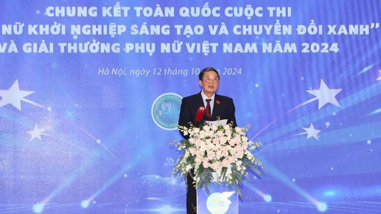 Phó Chủ tịch Quốc hội Nguyễn Đức Hải phát biểu tại buổi lễ. Phó Chủ tịch Quốc hội Nguyễn Đức Hải phát biểu tại buổi lễ.
