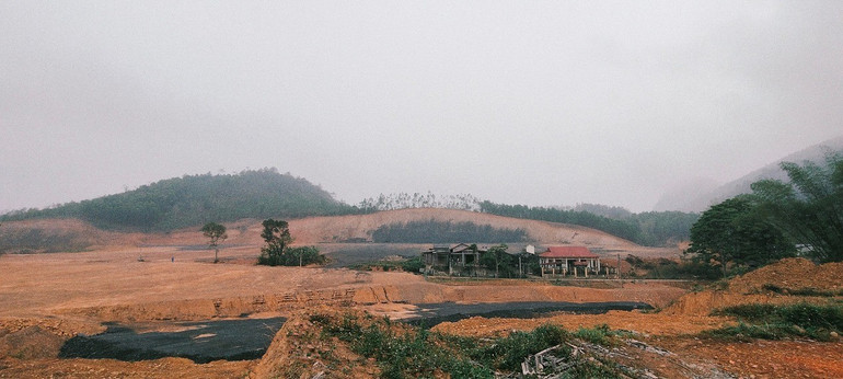 Hộ ông Hà Văn Tâm hiện vẫn chưa bàn giao mặt bằng cho Chủ đầu tư dự án. ong-tam.jpg