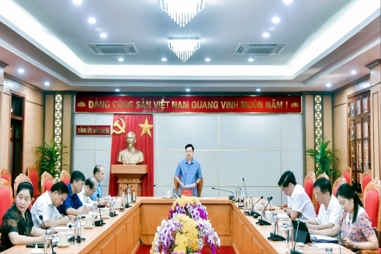 Ban Chỉ đạo về phòng, chống tham nhũng, tiêu cực tỉnh Bắc Kạn tổ chức phiên họp thứ 9 thống nhất nhiệm vụ trọng tâm 6 tháng cuối năm 2024. 2.jpg