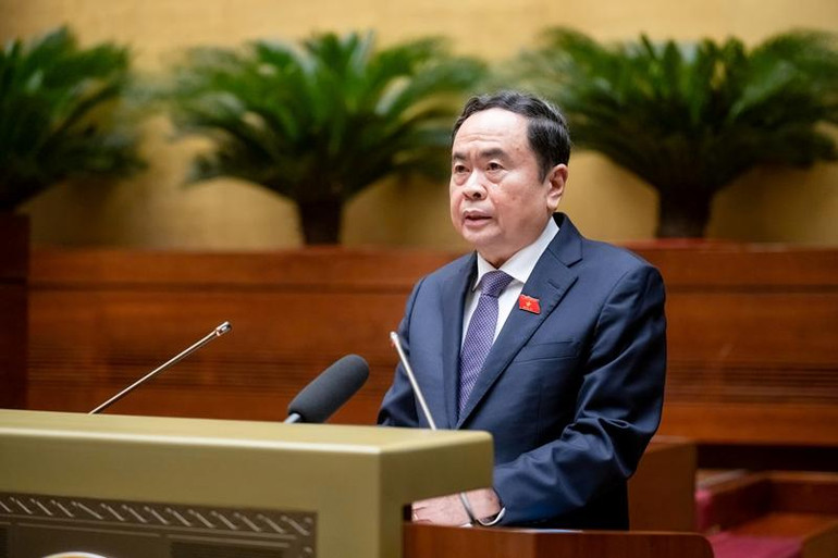 Chủ tịch Quốc hội Trần Thanh Mẫn phát biểu bế mạc Kỳ họp Chủ tịch Quốc hội Trần Thanh Mẫn phát biểu bế mạc Kỳ họp
