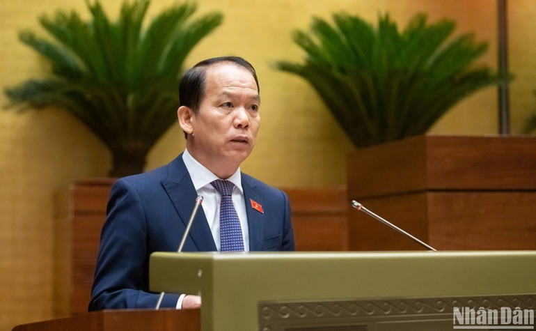 Chủ nhiệm Ủy ban Pháp luật và Tư pháp Hoàng Thanh Tùng. (Ảnh: DUY LINH) Chủ nhiệm Ủy ban Pháp luật và Tư pháp Hoàng Thanh Tùng. (Ảnh: DUY LINH)