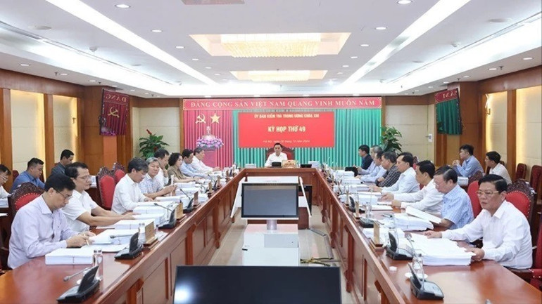 Quang cảnh Kỳ họp thứ 49 của Ủy ban Kiểm tra Trung ương. ktrauntitled-10-2022-6005.jpg