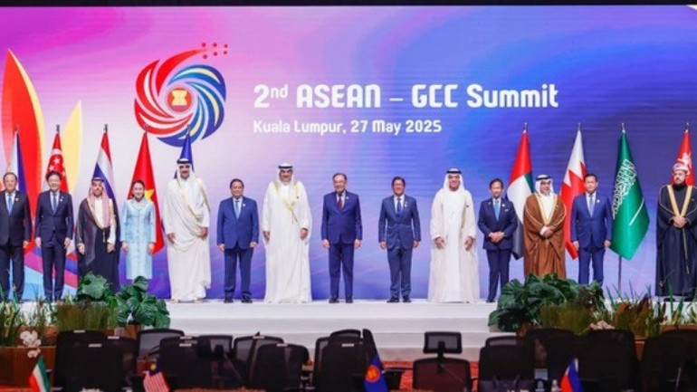 Thủ tướng Chính phủ Phạm Minh Chính và lãnh đạo các nước tham dự Hội nghị Cấp cao ASEAN-Hội đồng Hợp tác vùng Vịnh (GCC) lần thứ hai. (Ảnh: VGP/Nhật Bắc) Thủ tướng Chính phủ Phạm Minh Chính và lãnh đạo các nước tham dự Hội nghị Cấp cao ASEAN-Hội đồng Hợp tác vùng Vịnh (GCC) lần thứ hai. (Ảnh: VGP/Nhật Bắc)