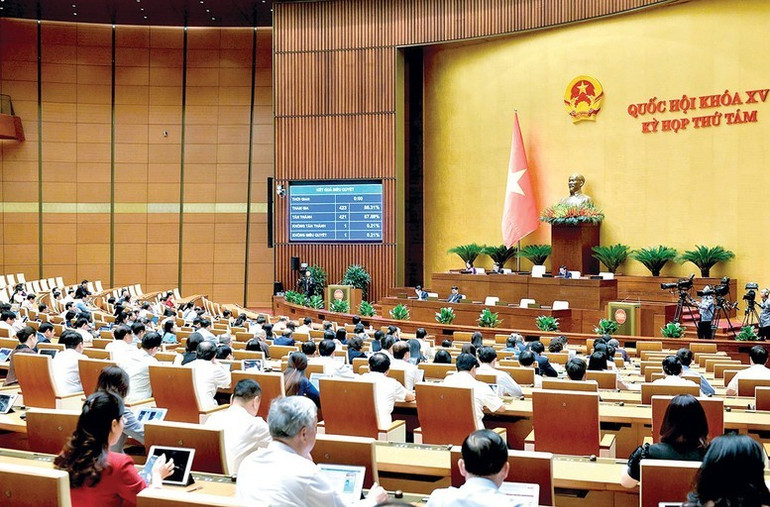 Quốc hội chính thức thông qua chủ trương đầu tư Chương trình Mục tiêu quốc gia về phát triển văn hóa giai đoạn 2025-2035 Quốc hội chính thức thông qua chủ trương đầu tư Chương trình Mục tiêu quốc gia về phát triển văn hóa giai đoạn 2025-2035