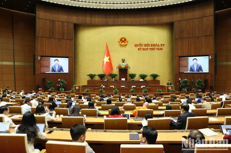 Kỳ họp thứ 8, Quốc hội khóa XV. (Ảnh: DUY LINH) 5.jpg