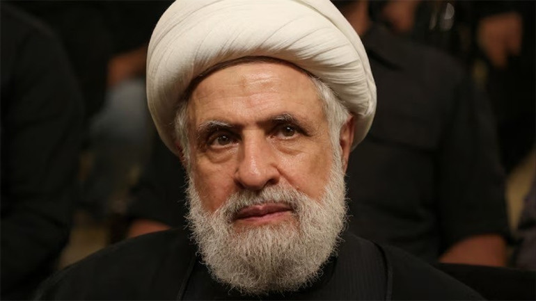 Ông Naim Qassem, tân thủ lĩnh của Hezbollah. (Ảnh: Reuters) liban-7216-1925-8729.jpg