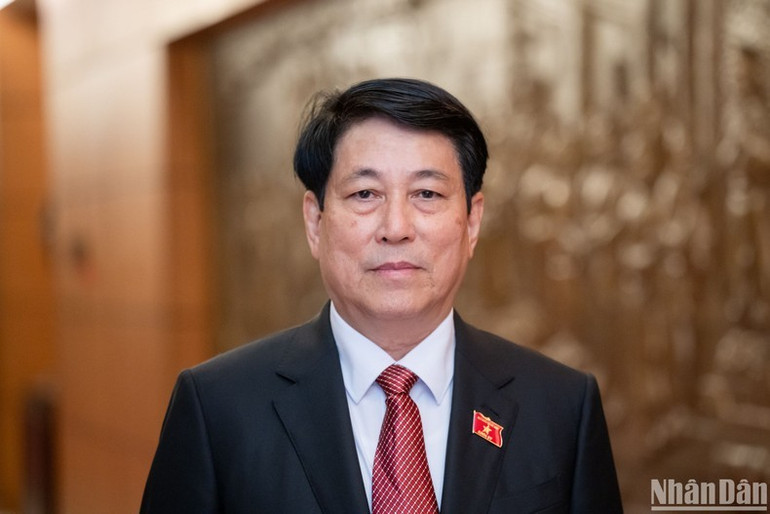 Chủ tịch nước Lương Cường. (Ảnh: THỦY NGUYÊN) Chủ tịch nước Lương Cường. (Ảnh: THỦY NGUYÊN)