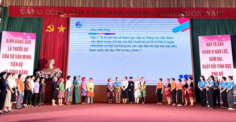Hội LHPN tỉnh tổ chức Hội thi tìm hiểu Luật Bình đẳng giới năm 2024. thanh-thi.jpg