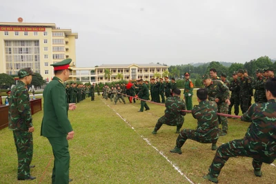 Giao hữu thể thao kỷ niệm 80 năm Ngày thành lập QĐND Việt Nam