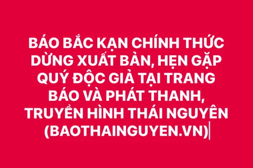LỜI CHÀO TẠM BIỆT