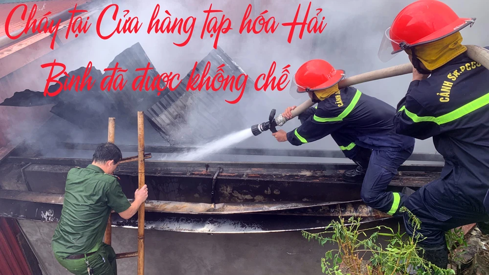 Hiện trường vụ cháy