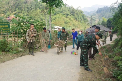 Dấu ấn công tác quốc phòng địa phương năm 2023 