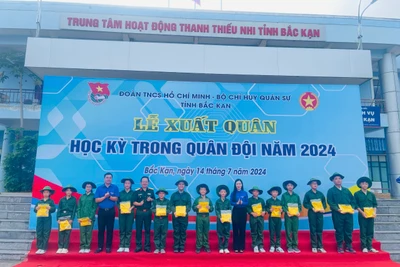 Lễ xuất quân "Học kỳ trong quân đội" năm 2024