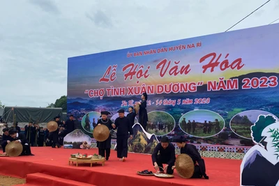 Lễ hội văn hóa “Chợ tình Xuân Dương” năm 2023