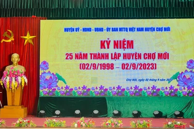 Kỷ niệm 25 năm thành lập huyện Chợ Mới (02/9/1998-02/9/2023)