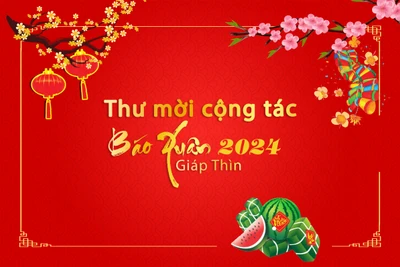 Thư mời cộng tác Báo Xuân Giáp Thìn 2024