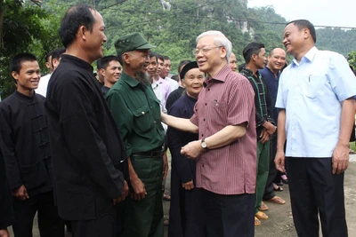 Nhân dân Bắc Kạn bày tỏ niềm tiếc thương vô hạn đối với Tổng Bí thư Nguyễn Phú Trọng 