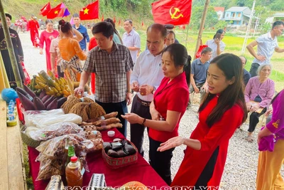 Ngày hội Đại đoàn kết toàn dân tộc tại Khu dân cư Nà Đon