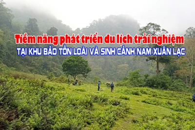 Tiềm năng phát triển du lịch trải nghiệm tại Khu Bảo tồn loài và sinh cảnh Nam Xuân Lạc