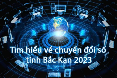 Cuộc thi trực tuyến “Tìm hiểu về chuyển đổi số tỉnh Bắc Kạn” năm 2023