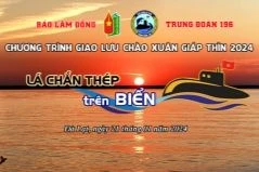 Chương trình giao lưu Chào xuân Giáp Thìn: Lá chắn thép trên biển