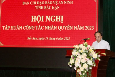 Hội nghị tập huấn công tác nhân quyền năm 2023 