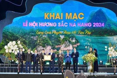 Khai mạc Lễ hội Hương sắc Na Hang 2024