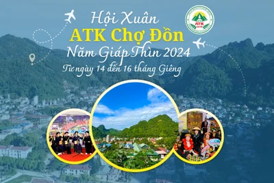 Chương trình Hội xuân ATK Chợ Đồn năm Giáp Thìn 2024