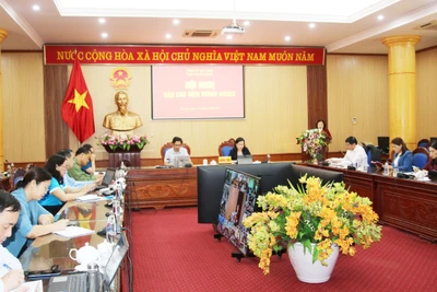 Hội nghị Báo cáo viên tháng 4/2023