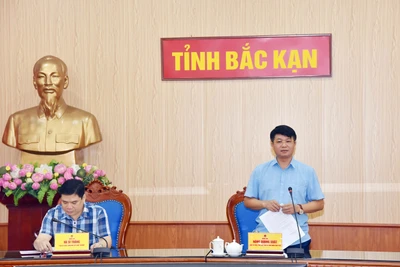 Họp Ban Tổ chức Hội chợ công thương khu vực Đông Bắc - Bắc Kạn