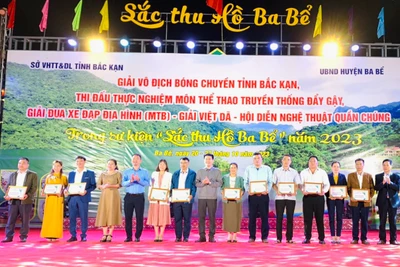 Bế mạc sự kiện “Sắc thu hồ Ba Bể” năm 2023