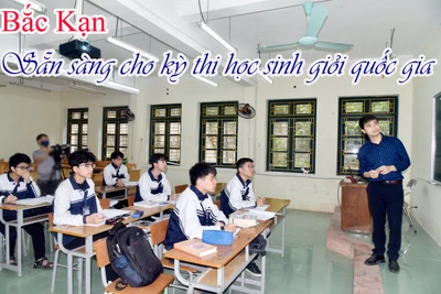 Bắc Kạn sẵn sàng cho kỳ thi học sinh giỏi quốc gia