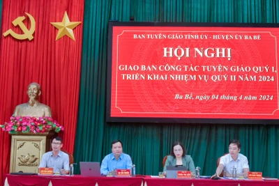 Triển khai công tác Tuyên giáo quý II năm 2024