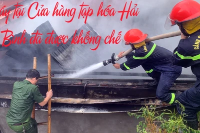 Hiện trường vụ cháy