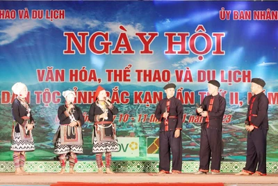 Khai mạc Ngày hội văn hoá, thể thao và du lịch các dân tộc tỉnh Bắc Kạn