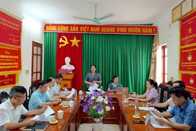 Ban vận động Quỹ “Vì người nghèo”, Ban vận động Cứu trợ tỉnh Bắc Kạn sơ kết 6 tháng đầu năm