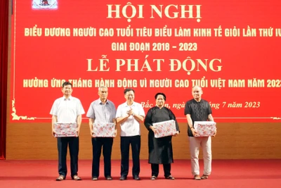 Biểu dương người cao tuổi làm kinh tế giỏi lần thứ IV, giai đoạn 2018 - 2023