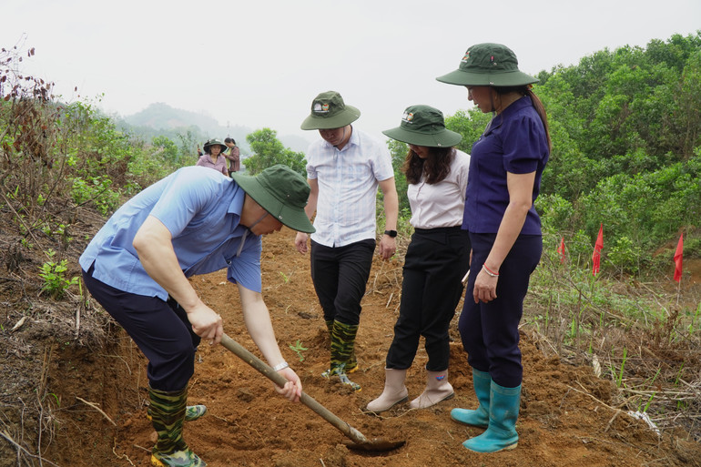 Cán bộ, hội viên HND tham gia trồng cây xanh. dsc01281.jpg