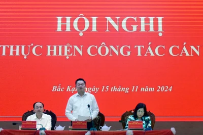 Tỉnh ủy Bắc Kạn tổ chức Hội nghị thực hiện công tác cán bộ