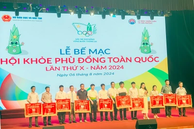 Bắc Kạn xếp thứ 44 toàn quốc tại Hội khỏe Phù Đổng toàn quốc lần thứ X năm 2024 