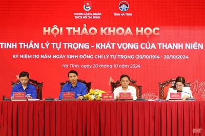 Hội thảo khoa học "Tinh thần Lý Tự Trọng – Khát vọng của thanh niên”