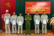 Công bố Quyết định đặc xá của Chủ tịch nước