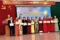99 giáo viên tiểu học được công nhận giáo viên dạy giỏi cấp tỉnh