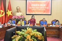 Phiên họp Thường trực HĐND tỉnh tháng 5 (mở rộng)