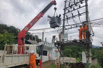Toàn bộ vùng lũ tại huyện Ba Bể đã được cấp điện trở lại
