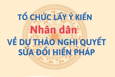 Kế hoạch lấy ý kiến về dự thảo Nghị quyết sửa đổi, bổ sung một số điều của Hiến pháp