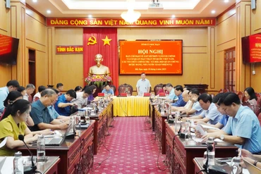 Hội nghị Ban chỉ đạo về sắp xếp đơn vị hành chính