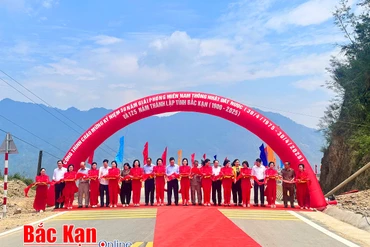 [Tin cập nhật] Lễ khánh thành Dự án xây dựng tuyến đường thành phố Bắc Kạn - hồ Ba Bể kết nối sang Na Hang, Tuyên Quang 