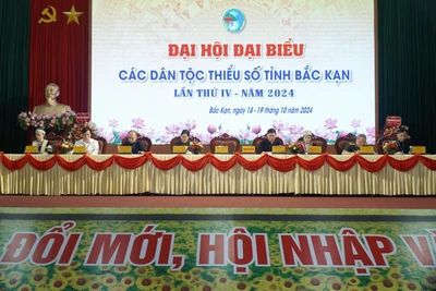 Đại hội đại biểu các DTTS tỉnh Bắc Kạn lần thứ IV, năm 2024 khai mạc phiên làm việc thứ nhất