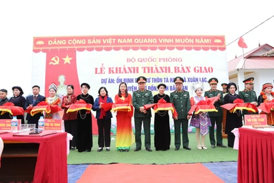 Khánh thành và bàn giao Khu tái định cư Tà Han